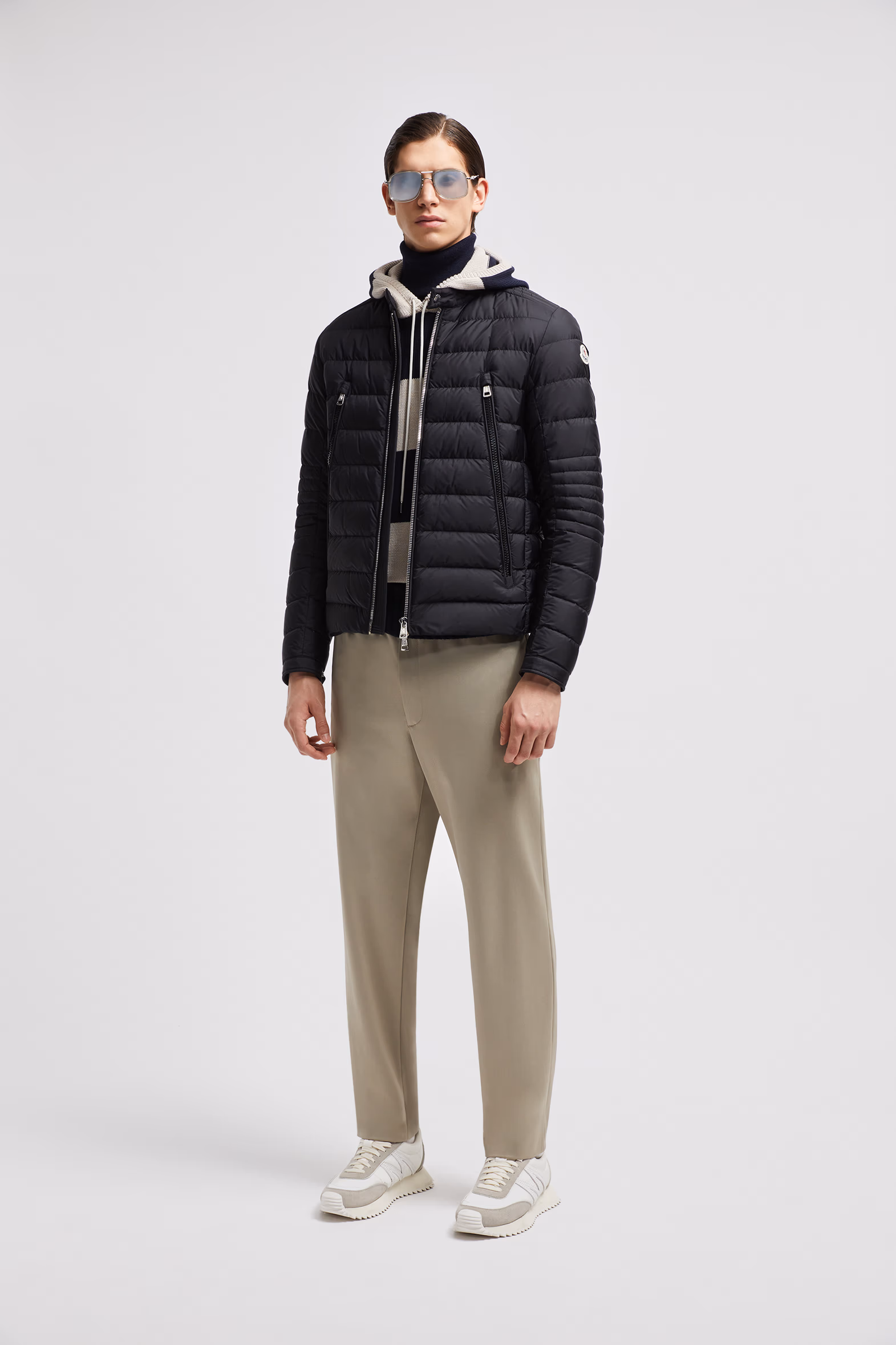 Plumífero motero Amiot Hombre Negro Moncler 3